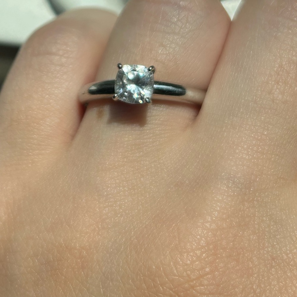 Faux Diamond Ring